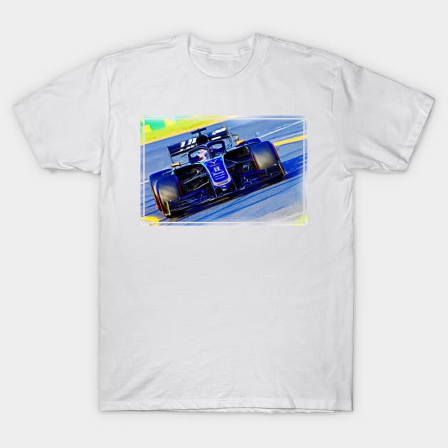 Grosjean - France T-Shirt by DeVerviers